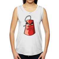 Ladies' Muscle Cotton Modal T-Shirt Thumbnail