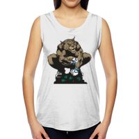 Ladies' Muscle Cotton Modal T-Shirt Thumbnail