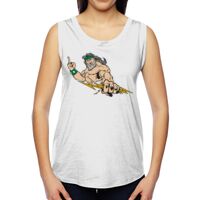 Ladies' Muscle Cotton Modal T-Shirt Thumbnail