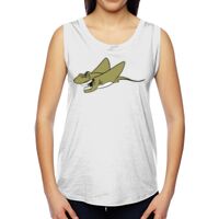 Ladies' Muscle Cotton Modal T-Shirt Thumbnail