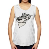 Ladies' Muscle Cotton Modal T-Shirt Thumbnail