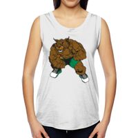 Ladies' Muscle Cotton Modal T-Shirt Thumbnail