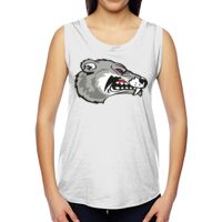 Ladies' Muscle Cotton Modal T-Shirt Thumbnail