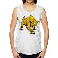 Ladies' Muscle Cotton Modal T-Shirt Thumbnail