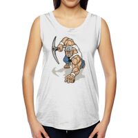 Ladies' Muscle Cotton Modal T-Shirt Thumbnail