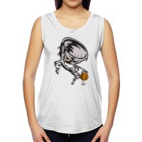 Ladies' Muscle Cotton Modal T-Shirt Thumbnail