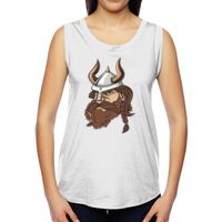 Ladies' Muscle Cotton Modal T-Shirt Thumbnail