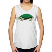 Ladies' Muscle Cotton Modal T-Shirt Thumbnail