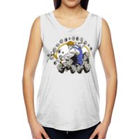 Ladies' Muscle Cotton Modal T-Shirt Thumbnail