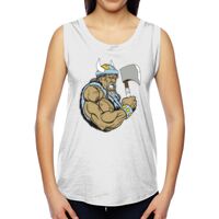 Ladies' Muscle Cotton Modal T-Shirt Thumbnail