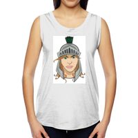 Ladies' Muscle Cotton Modal T-Shirt Thumbnail