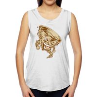 Ladies' Muscle Cotton Modal T-Shirt Thumbnail