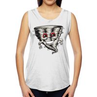 Ladies' Muscle Cotton Modal T-Shirt Thumbnail