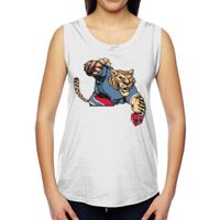 Ladies' Muscle Cotton Modal T-Shirt Thumbnail