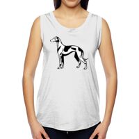 Ladies' Muscle Cotton Modal T-Shirt Thumbnail