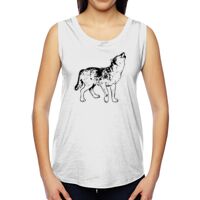 Ladies' Muscle Cotton Modal T-Shirt Thumbnail