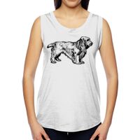 Ladies' Muscle Cotton Modal T-Shirt Thumbnail