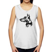 Ladies' Muscle Cotton Modal T-Shirt Thumbnail