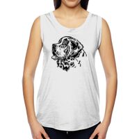 Ladies' Muscle Cotton Modal T-Shirt Thumbnail