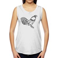 Ladies' Muscle Cotton Modal T-Shirt Thumbnail