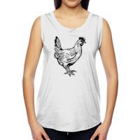 Ladies' Muscle Cotton Modal T-Shirt Thumbnail