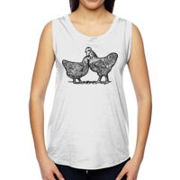 Ladies' Muscle Cotton Modal T-Shirt Thumbnail