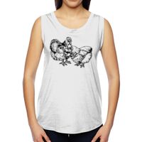 Ladies' Muscle Cotton Modal T-Shirt Thumbnail