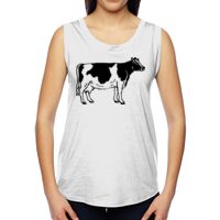 Ladies' Muscle Cotton Modal T-Shirt Thumbnail