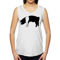 Ladies' Muscle Cotton Modal T-Shirt Thumbnail