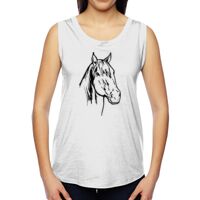 Ladies' Muscle Cotton Modal T-Shirt Thumbnail