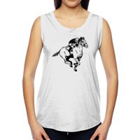 Ladies' Muscle Cotton Modal T-Shirt Thumbnail