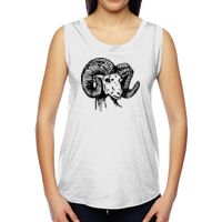 Ladies' Muscle Cotton Modal T-Shirt Thumbnail