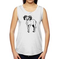 Ladies' Muscle Cotton Modal T-Shirt Thumbnail