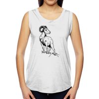 Ladies' Muscle Cotton Modal T-Shirt Thumbnail