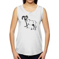 Ladies' Muscle Cotton Modal T-Shirt Thumbnail