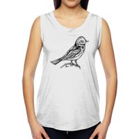 Ladies' Muscle Cotton Modal T-Shirt Thumbnail