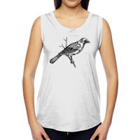 Ladies' Muscle Cotton Modal T-Shirt Thumbnail