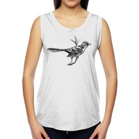 Ladies' Muscle Cotton Modal T-Shirt Thumbnail