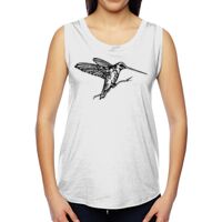 Ladies' Muscle Cotton Modal T-Shirt Thumbnail