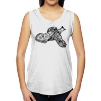 Ladies' Muscle Cotton Modal T-Shirt Thumbnail