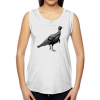 Ladies' Muscle Cotton Modal T-Shirt Thumbnail