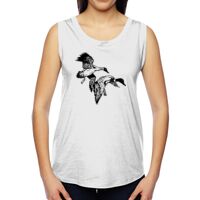 Ladies' Muscle Cotton Modal T-Shirt Thumbnail