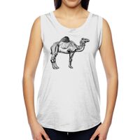 Ladies' Muscle Cotton Modal T-Shirt Thumbnail