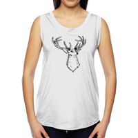 Ladies' Muscle Cotton Modal T-Shirt Thumbnail