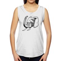 Ladies' Muscle Cotton Modal T-Shirt Thumbnail