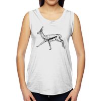 Ladies' Muscle Cotton Modal T-Shirt Thumbnail