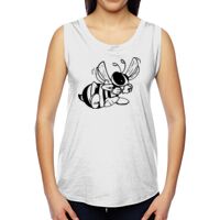 Ladies' Muscle Cotton Modal T-Shirt Thumbnail