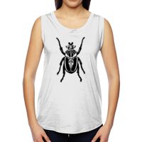 Ladies' Muscle Cotton Modal T-Shirt Thumbnail