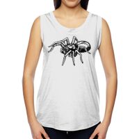 Ladies' Muscle Cotton Modal T-Shirt Thumbnail