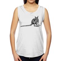 Ladies' Muscle Cotton Modal T-Shirt Thumbnail